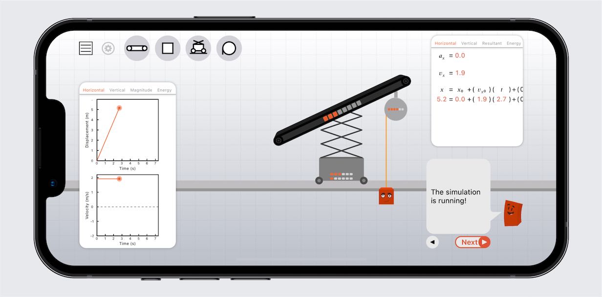 Physics Simulations screenshot