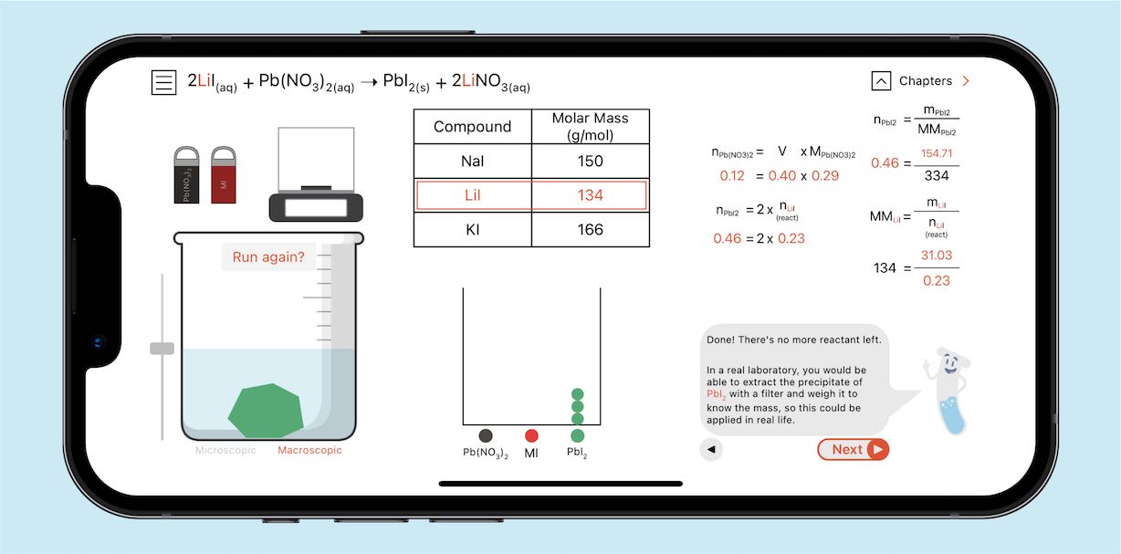 AP Chemistry Reactions screenshot