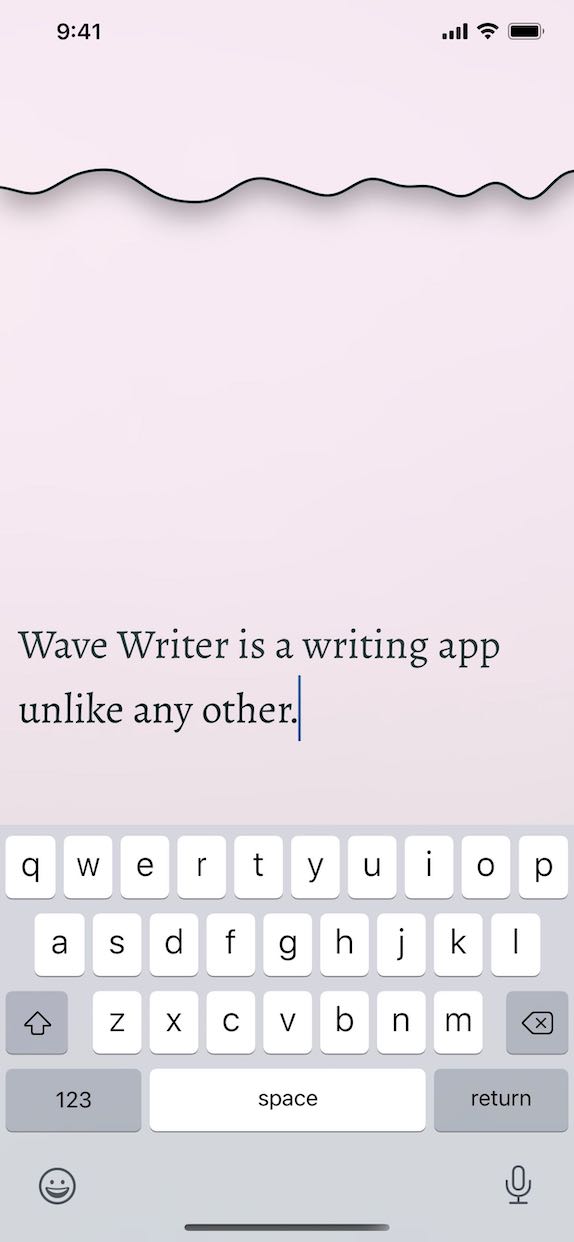 Wave Writer screenshot