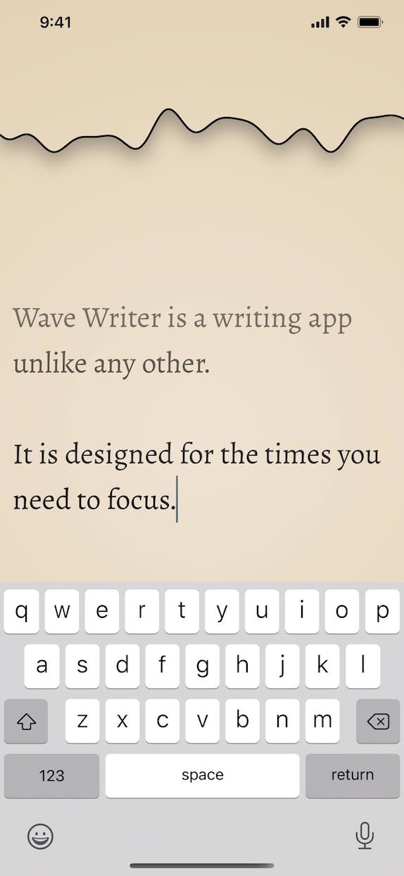 Wave Writer screenshot