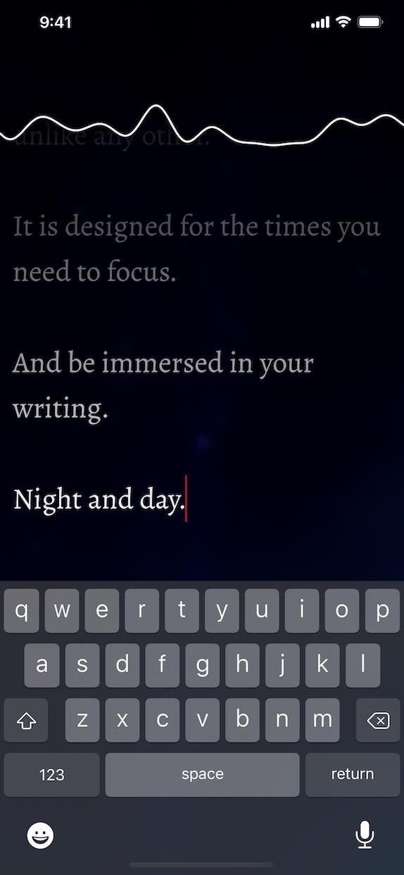 Wave Writer screenshot